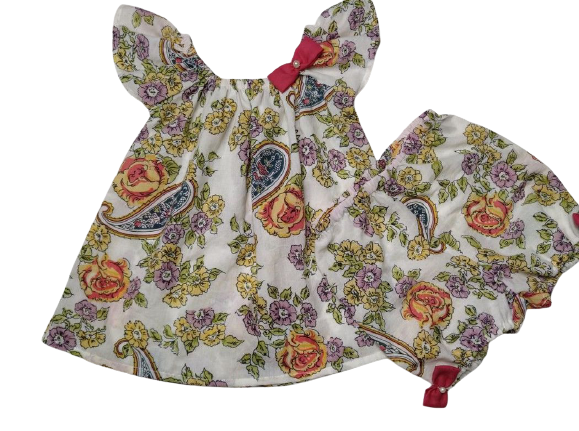 Baby Girl Dress With Bloomer For 2 To 3 Years