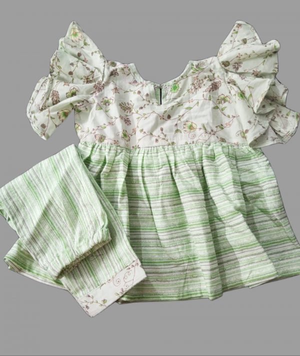 Girl Frock Suit With Pant, Roo Collection