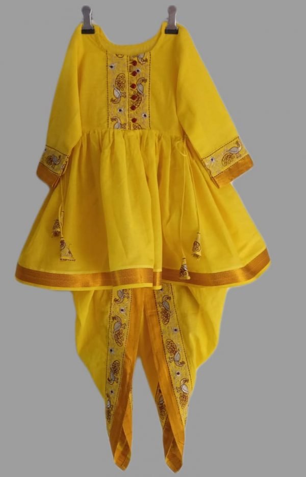 Dhoti Style Dress Hand Stitched Dresses Online